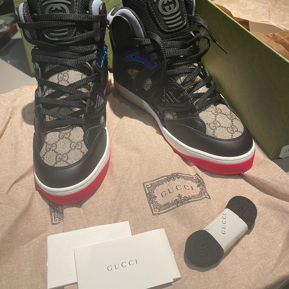 Brand New Never Worn Gucci sneakers NWB unisex size 8 men 10 women - Picture 6 of 6